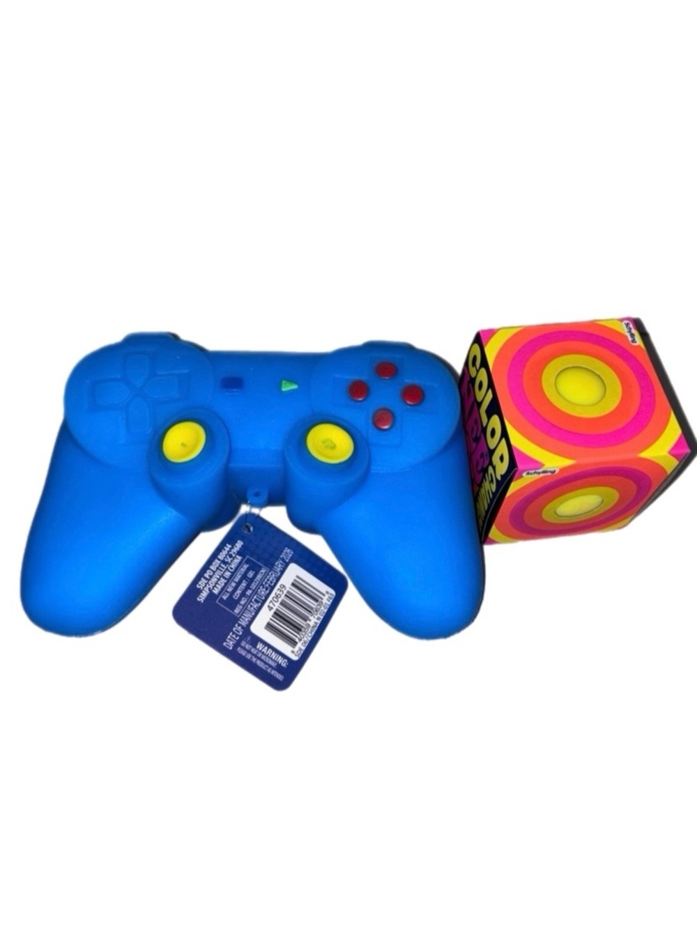 Needoh/Squeezy Bundle— Sunny Days Blue Squishy Controller & Color change NeeDoh
